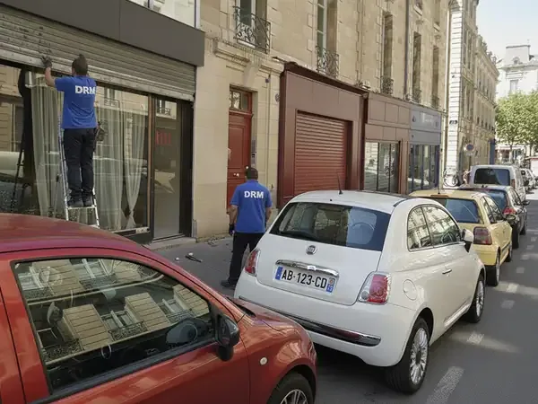 Déblocage de rideau métallique bloqué à Paris 18