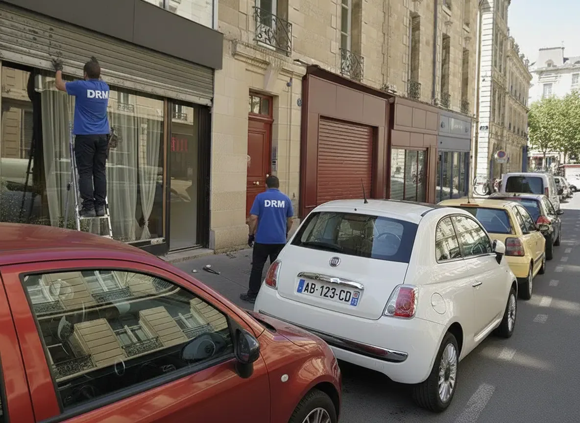 Déblocage de rideau métallique bloqué à Paris 18