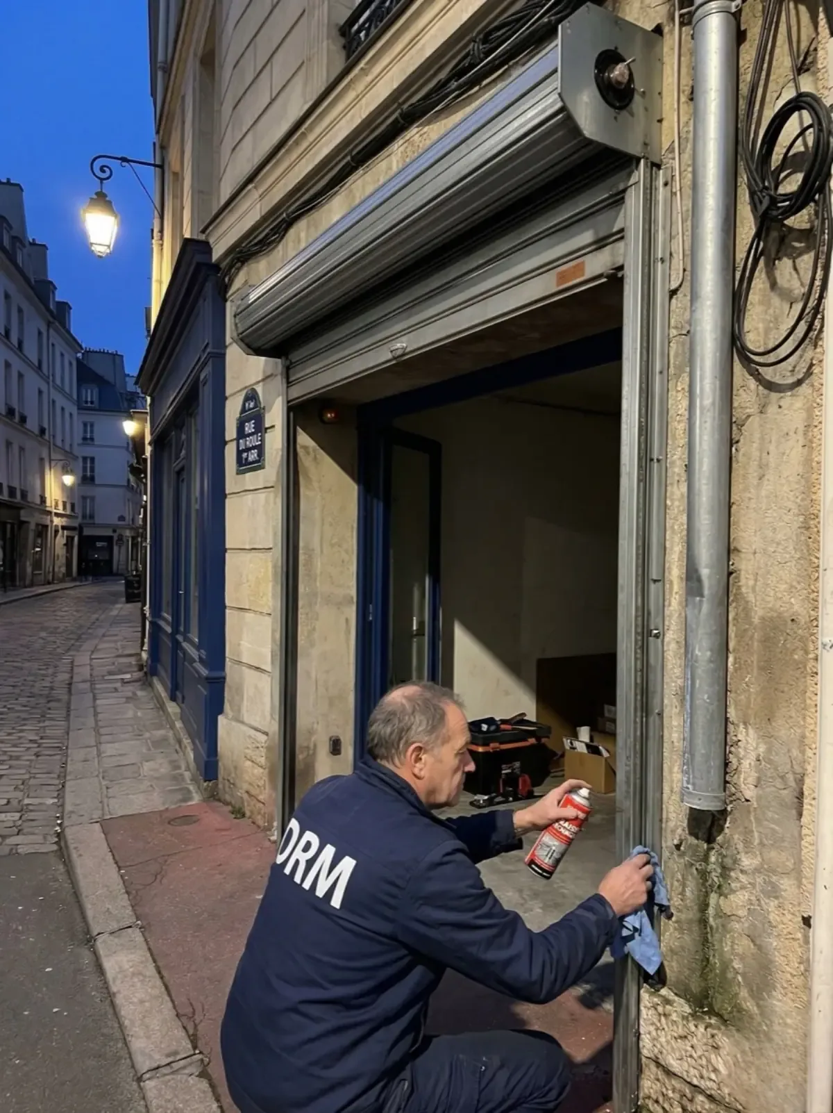 Entretien et maintenance de rideau métallique à Paris 18