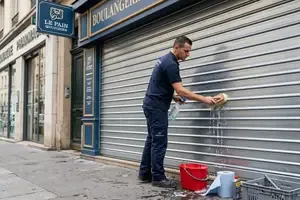 Entretien et maintenance de rideau métallique à Paris 18